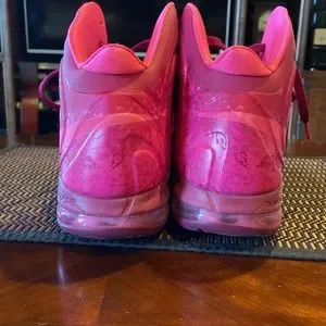Nike | Shoes | Nike Hyperposite Fireberry Sz 3 | Poshmark